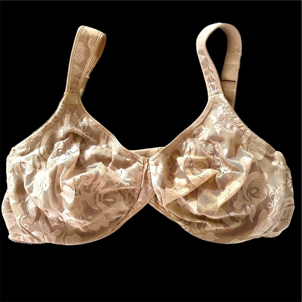 Wacoal Tan Full-Coverage Bra with Underwire Support